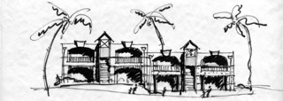 architectural sketch